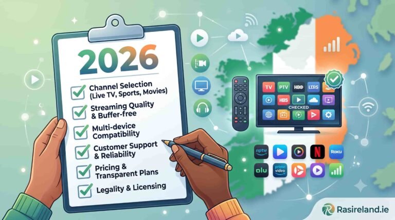 Checklist for choosing reliable IPTV providers in Ireland — RAS Ireland guide