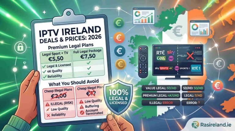 Best IPTV Ireland deals 2026 — fair subscription prices and plan comparison